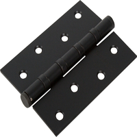 Дверные петли универсальные 100 мм. BL черные 