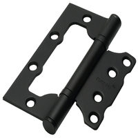 Петля без врезки 100 мм. BL черный 