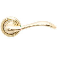 Ручка Extreza "AGATA" (Агата) 310 на розетке R01 полированная латунь F01