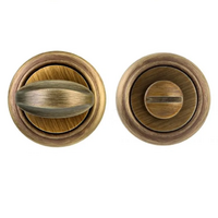 Фиксатор поворотный Extreza WC R01 матовая бронза F03