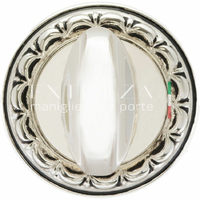 Фиксатор поворотный Extreza WC R02 натуральное серебро + черный F24