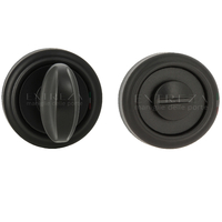 Фиксатор поворотный Extreza WC R01 черный матовый F22