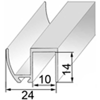 Направляющая нижняя А-3-1,8 м.