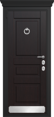 Дверь Fortis Optimal венге бонобо/кедр черный