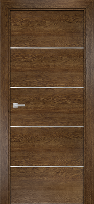 Дверь Testura 03 Каштан ПГ