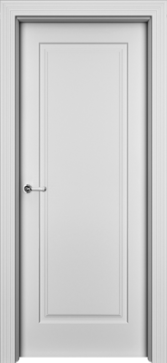 Дверь Eleganza 18 Белый 9003 ПГ