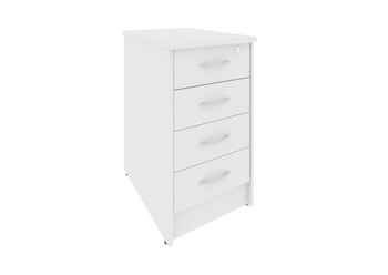 Тумба приставная с фолдингом (4 ящика, с замком) RIVA А.ТП-4.1F-S 412х600х750