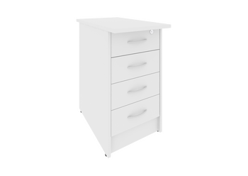 Тумба приставная с фолдингом (4 ящика, с замком) RIVA А.ТП-4.2F-S 412х720х750