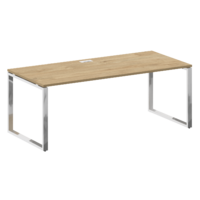 Стол руководителя прямой без тумбы SHIFT SK.SR-200 2000*900*753