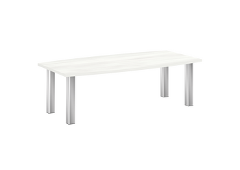 Стол переговорный (опоры - нерж.сталь)  YALTA M-LT.SP-2 2400х1200х750