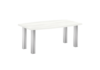 Стол переговорный (опоры - нерж.сталь) YALTA M-LT.SP-3 1800х1100х750