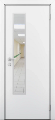 Дверь Влагостойкая дверь POSEIDON белая ПО1