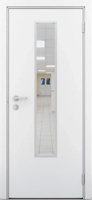 Дверь Влагостойкая дверь POSEIDON белая ПО2