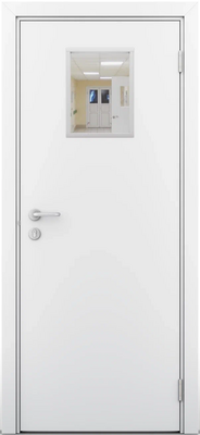 Дверь Влагостойкая дверь POSEIDON белая ПО3