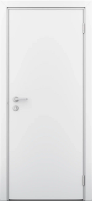 Дверь Влагостойкая дверь POSEIDON белая с AL торцом ПГ