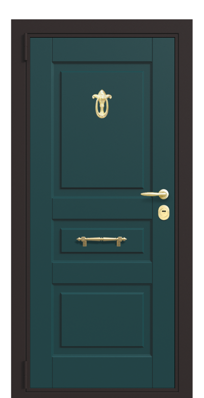 Дверь Fortis Normal зеленое сукно/граб белый