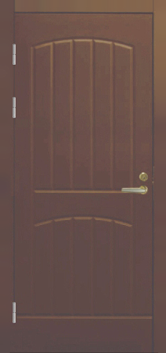 металлические двери входная дверь jeld-wen basic f2000 коричневая