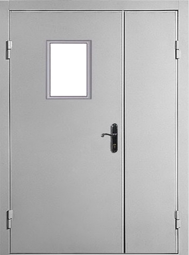 металлические двери двустворчатая противопожарная дверь ei 60-02 по
