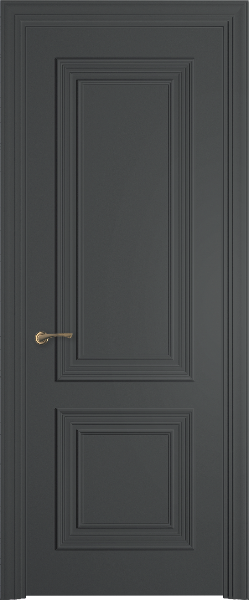 Дверь Eleganza 08 Темно-серый 7011 ПГ