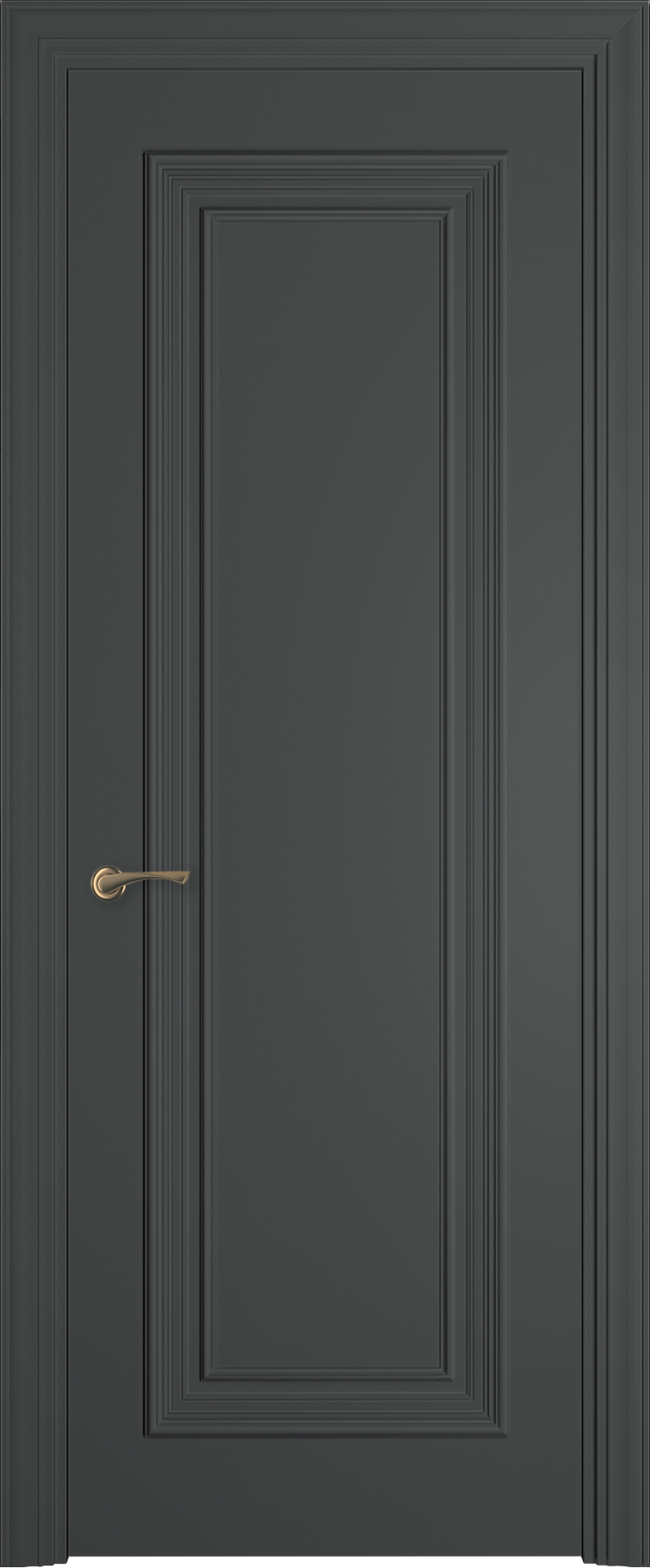 Дверь Eleganza 10 Темно-серый 7011 ПГ