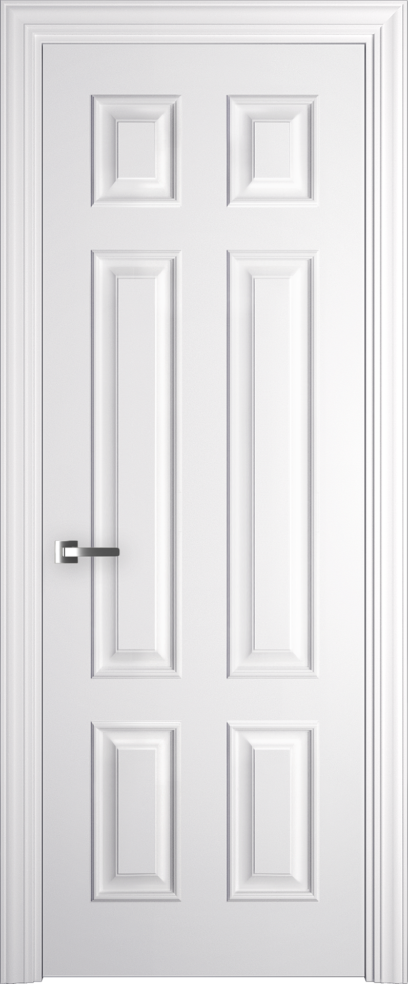 Дверь Eleganza 11 Белый 9003 ПГ