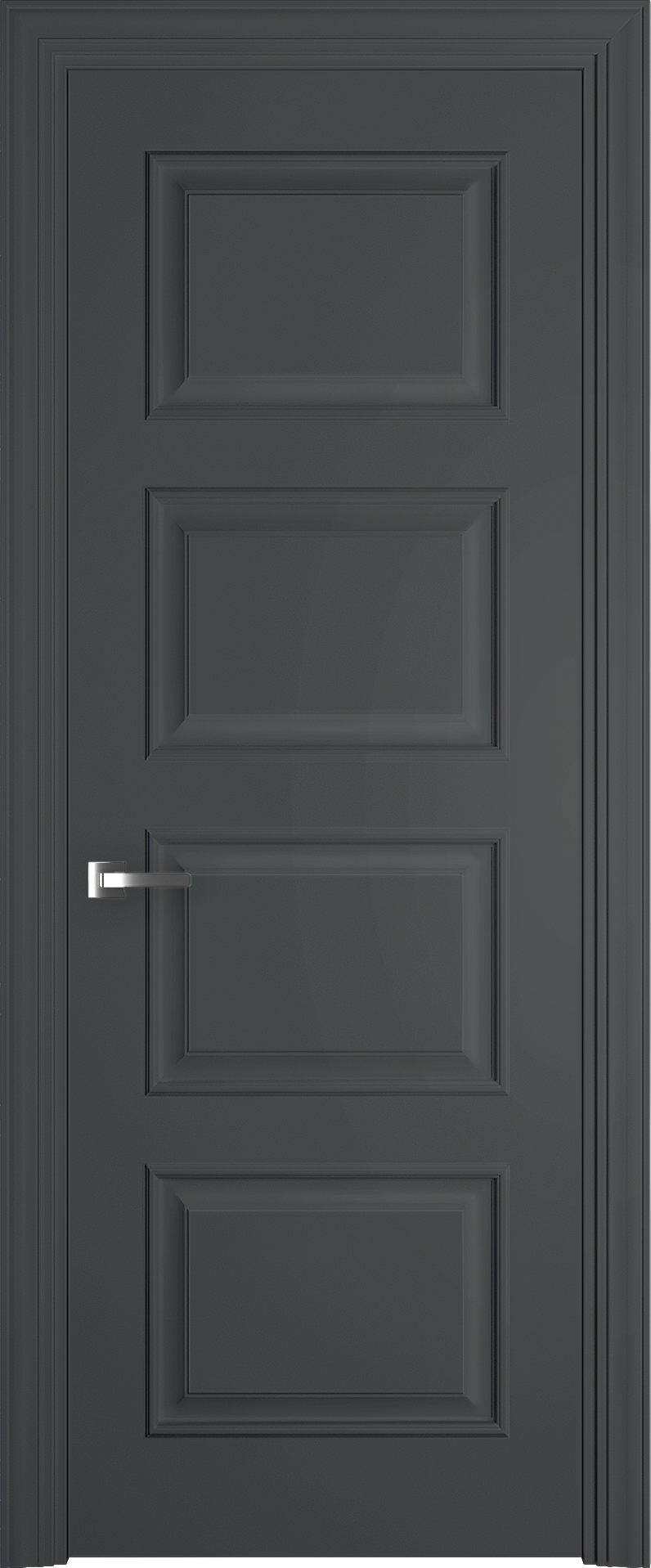 межкомнатные двери эмалированная межкомнатная дверь eleganza 12 темно-серый 7011