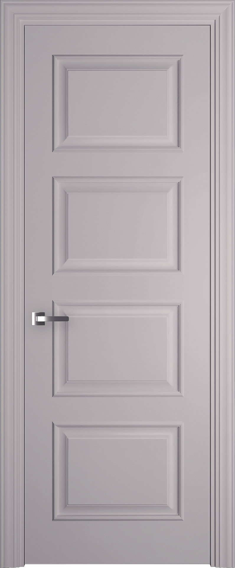 Дверь Eleganza 12 Светло-серый 7047 ПГ