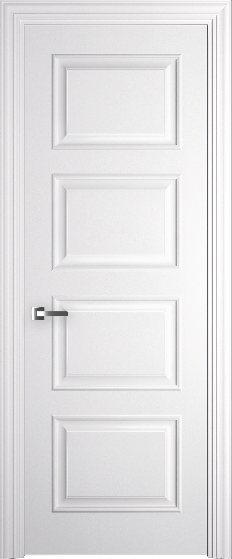 Дверь Eleganza 12 Белый 9003 ПГ