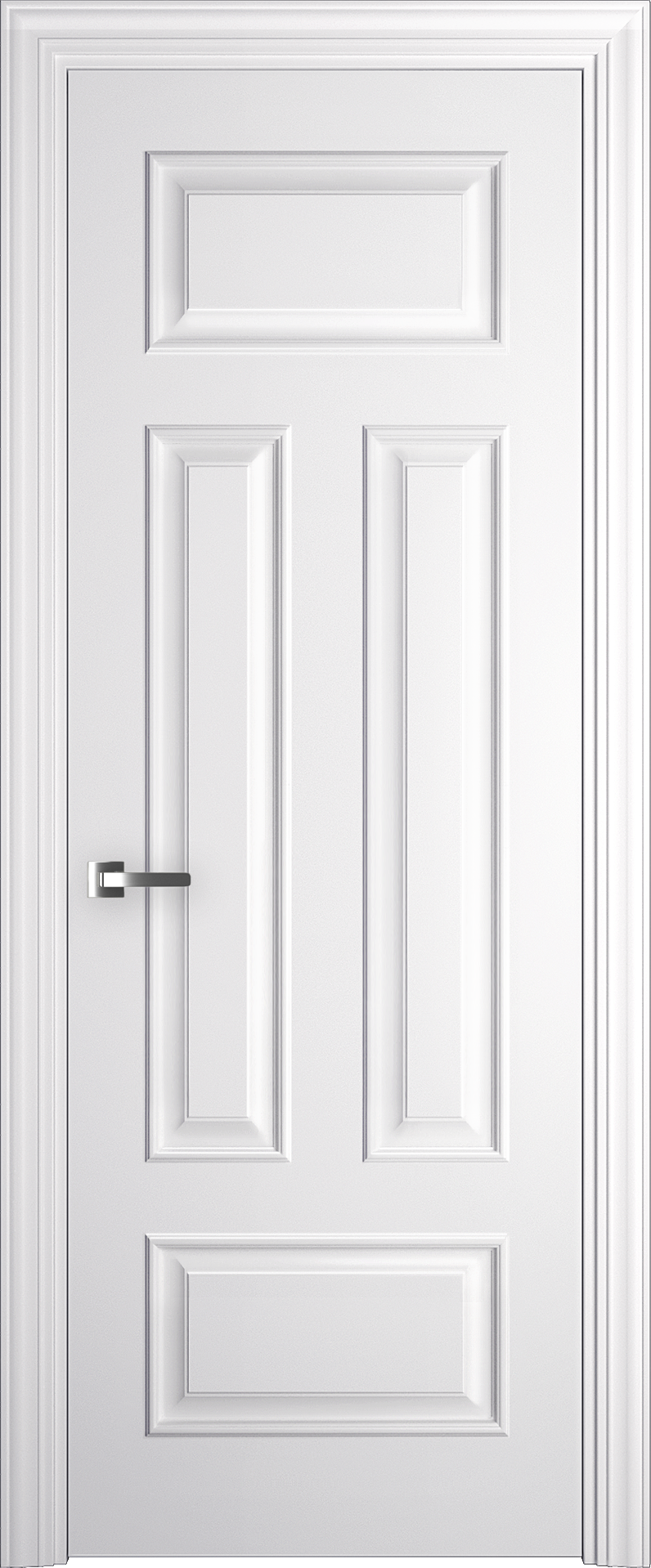 Дверь Eleganza 13 Белый 9003 ПГ