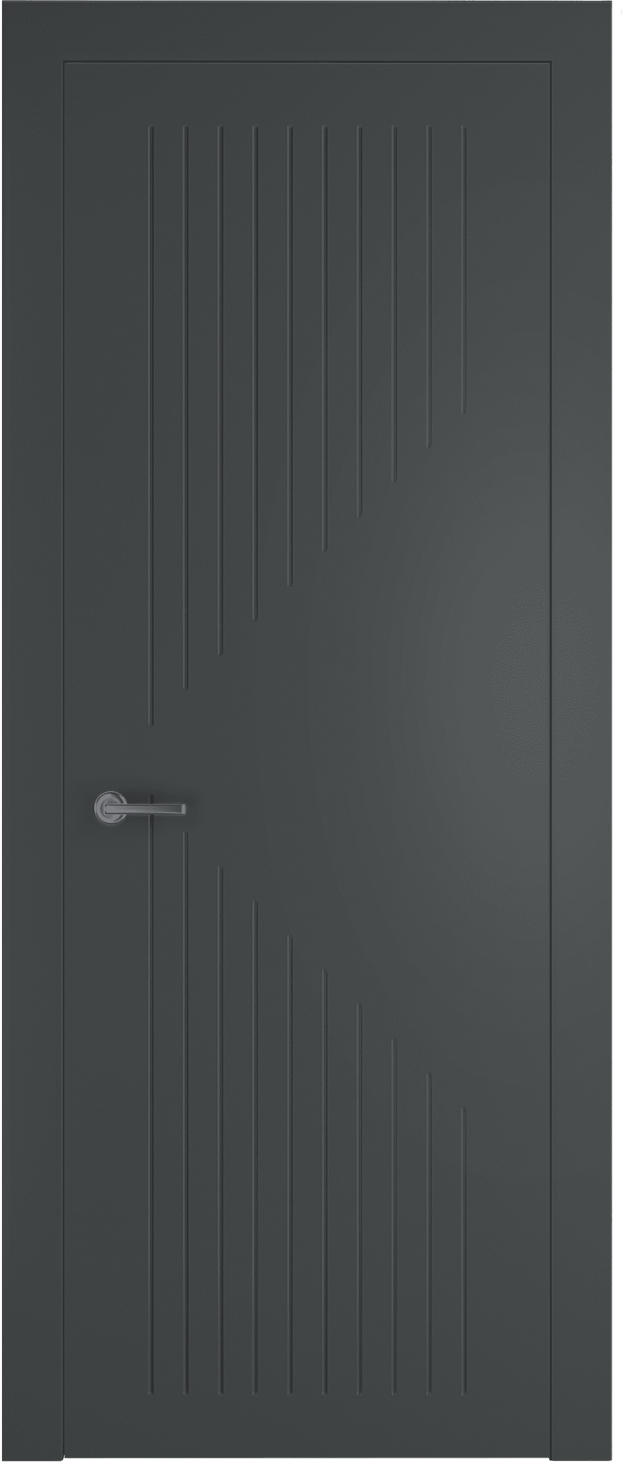межкомнатные двери эмалированная межкомнатная дверь terso 10 серый 7011