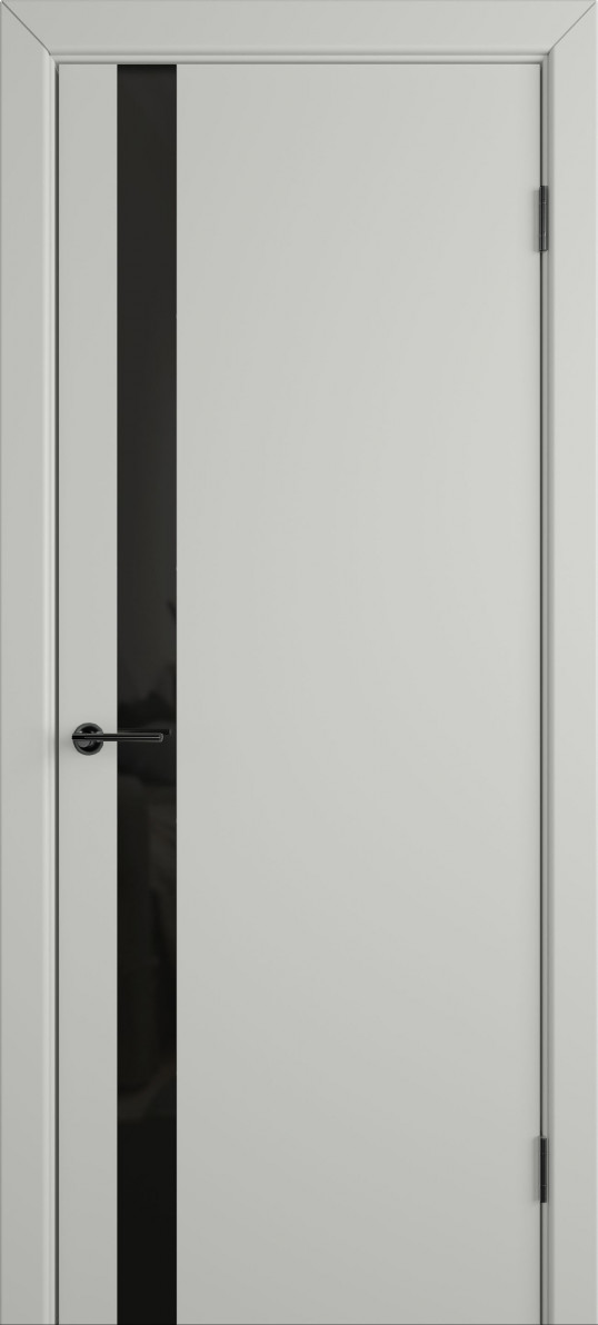 межкомнатные двери эмалированная межкомнатная дверь fashion simple 69 по black gloss серый  