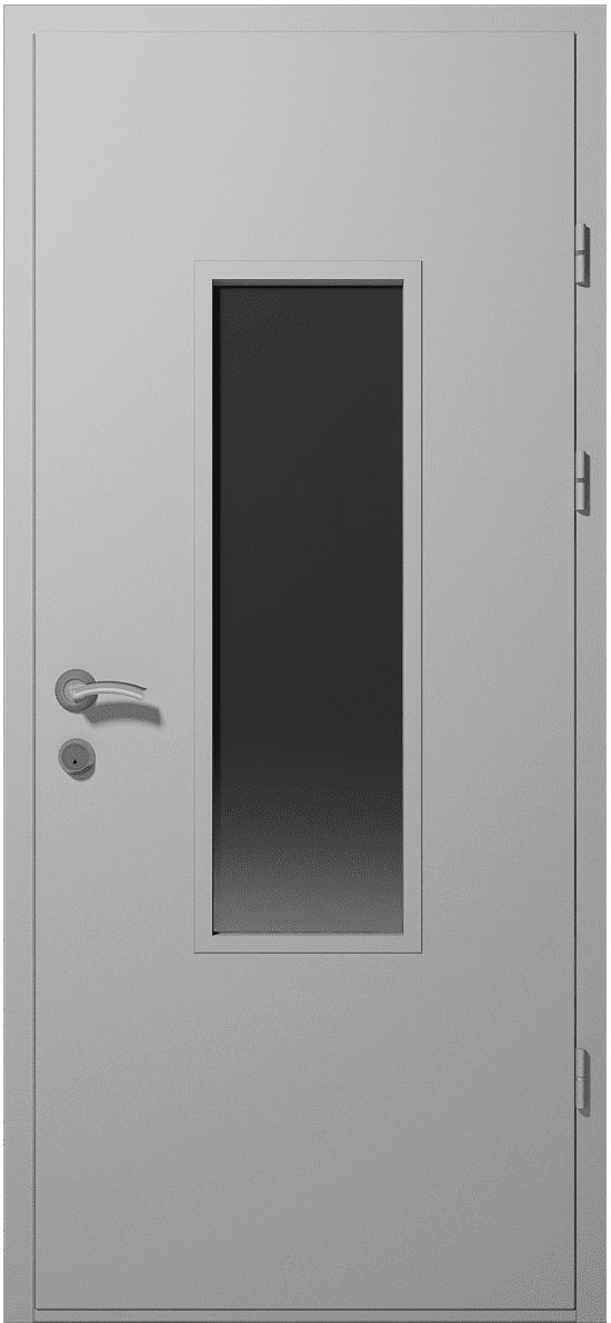 межкомнатные двери техническая дверь technical 02 по (стеклопакет)